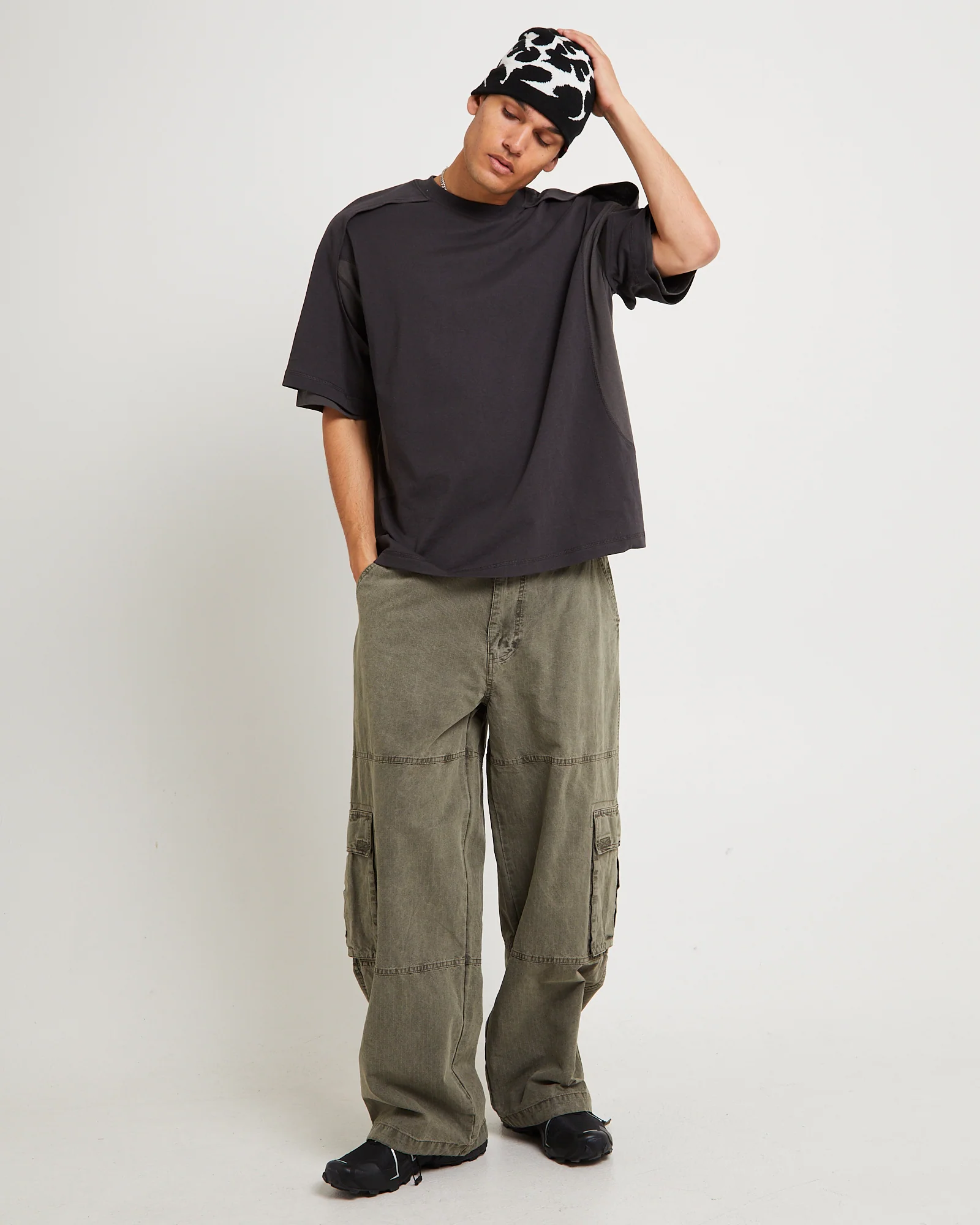 Workshop Double Layer Short Sleeve T-Shirt - Image 3