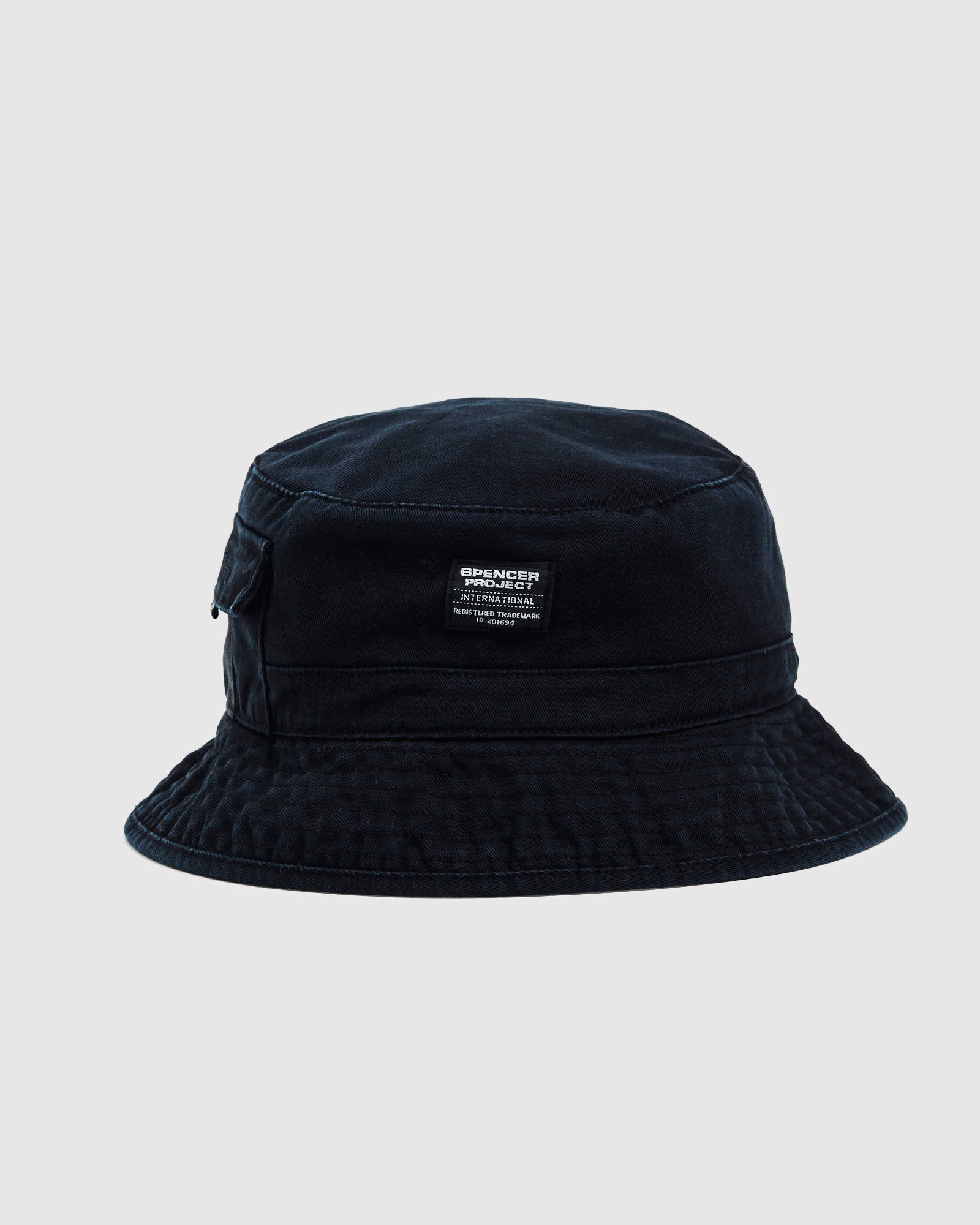 Workwear Bucket Hat Black - Image 2