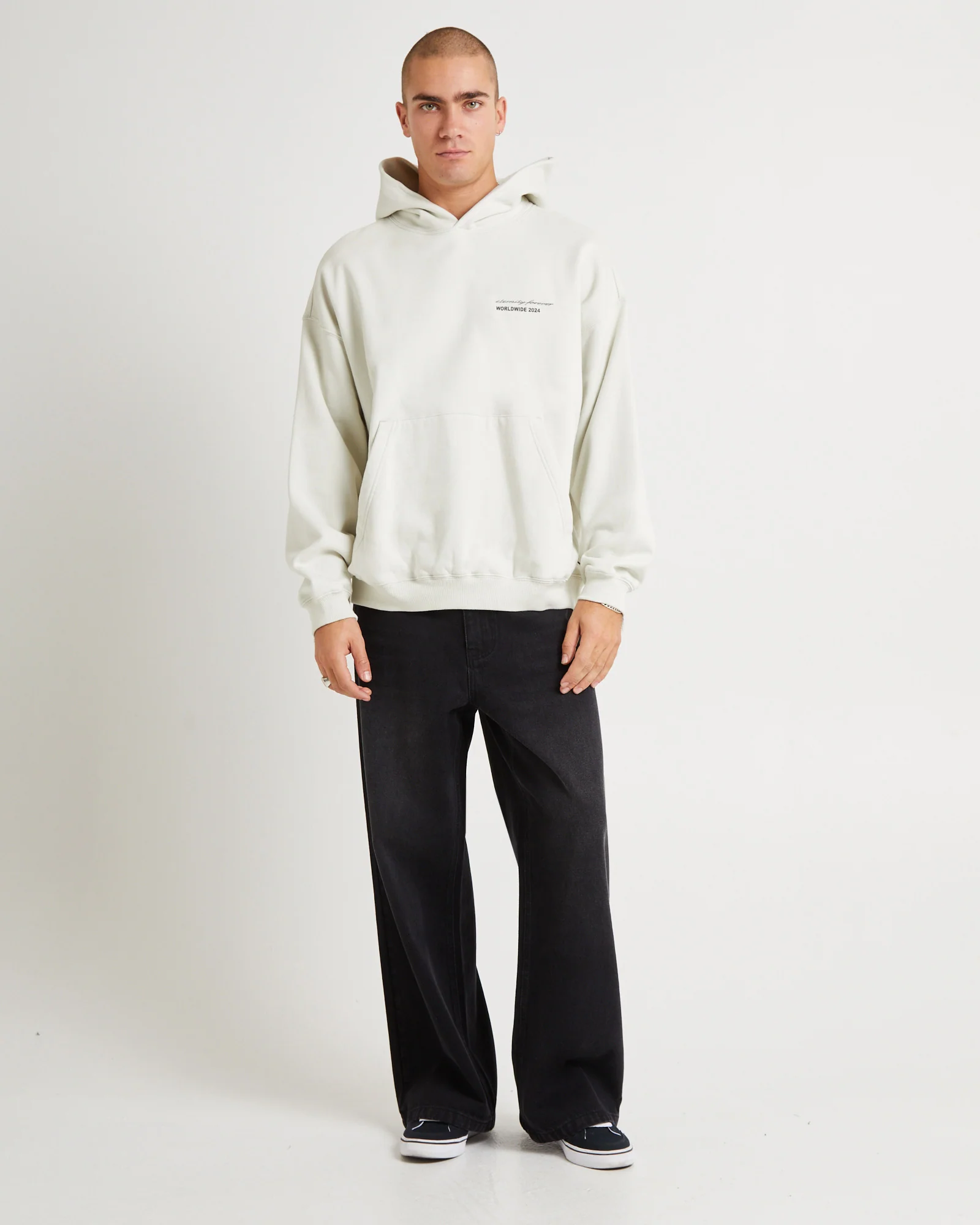 Worldwide Fleece Hoodie - Image 3