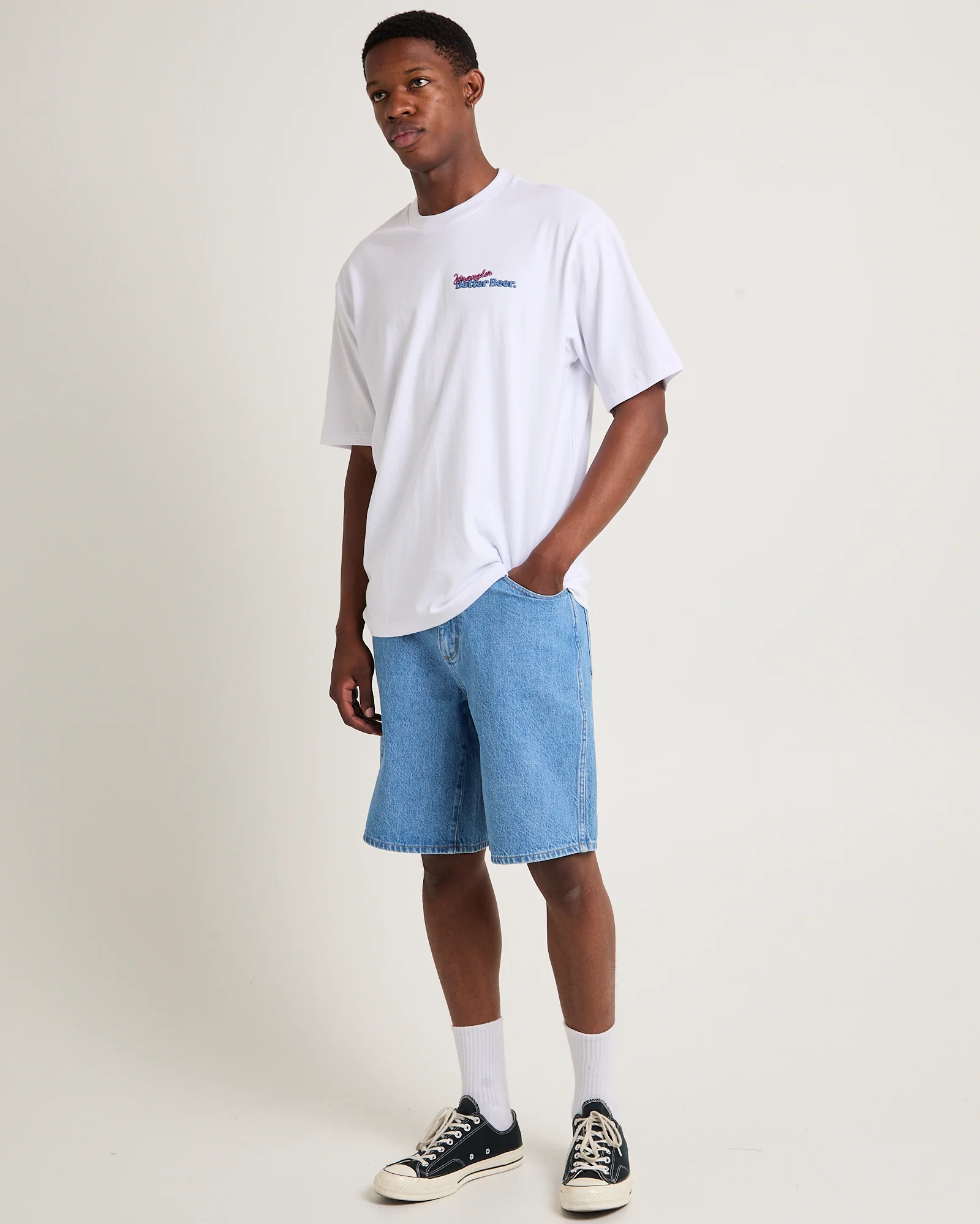 Wrangler x Better Beer Crazy Eights Slacker T-Shirt - Image 4