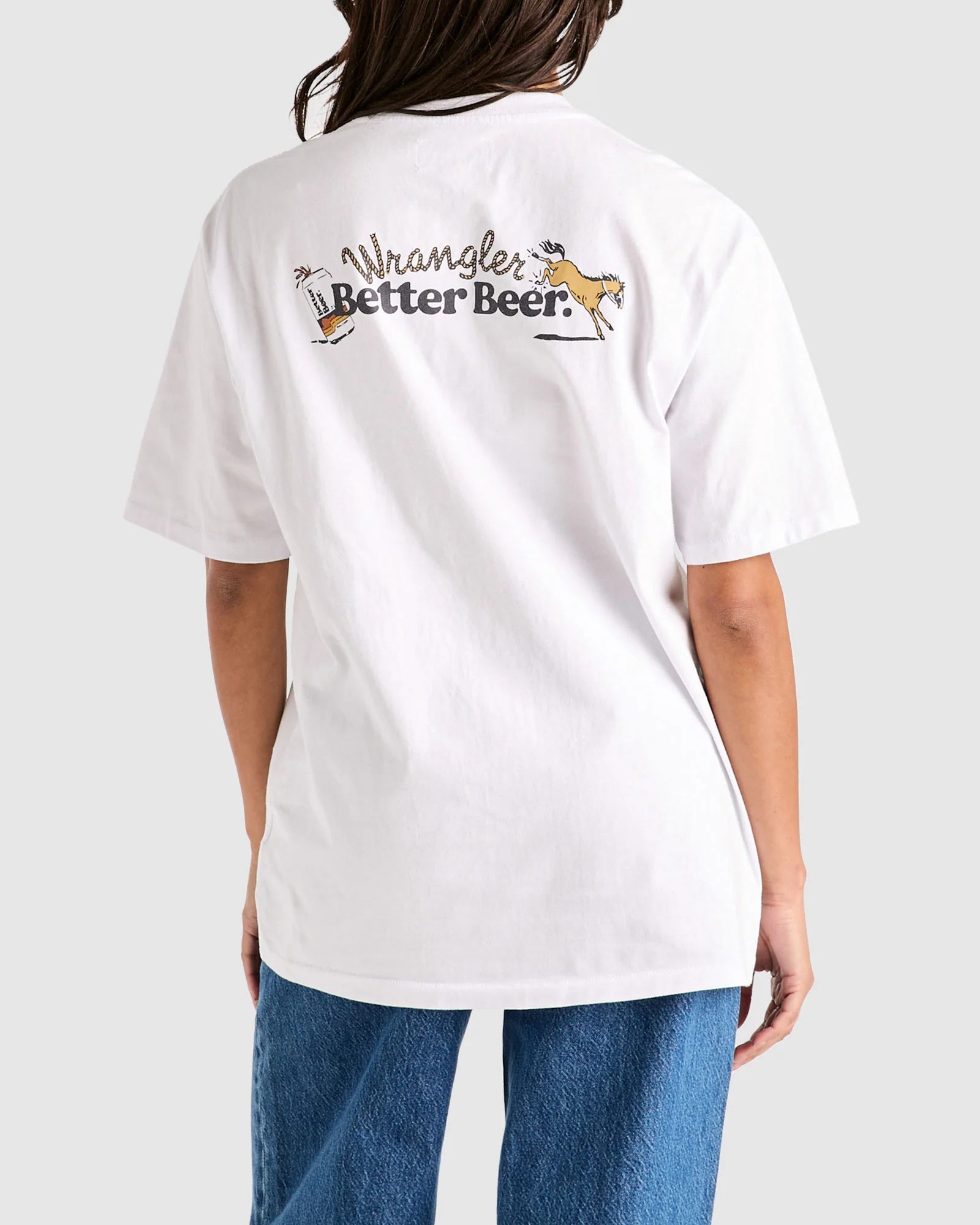 Wrangler x Better Beer Kicked Slacker T-Shirt - Image 6