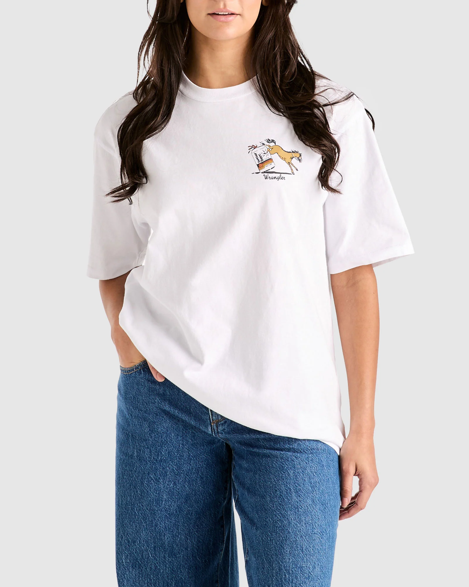 Wrangler x Better Beer Kicked Slacker T-Shirt - Image 7