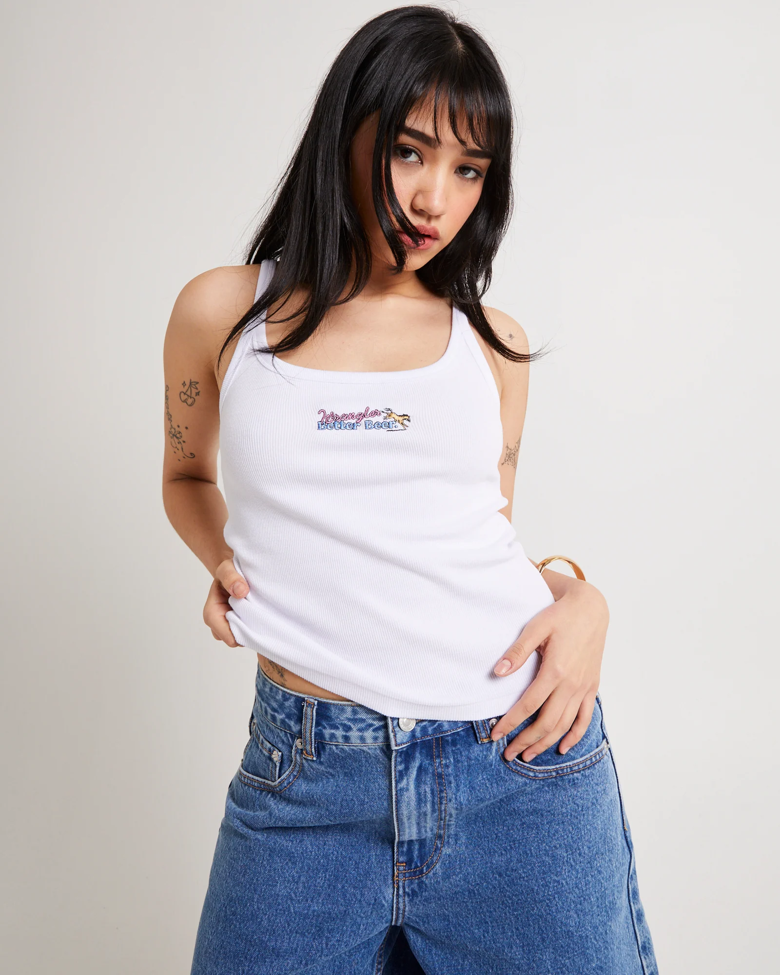 Wrangler x Better Beer Kicked Staple Rib Cami - Image 6