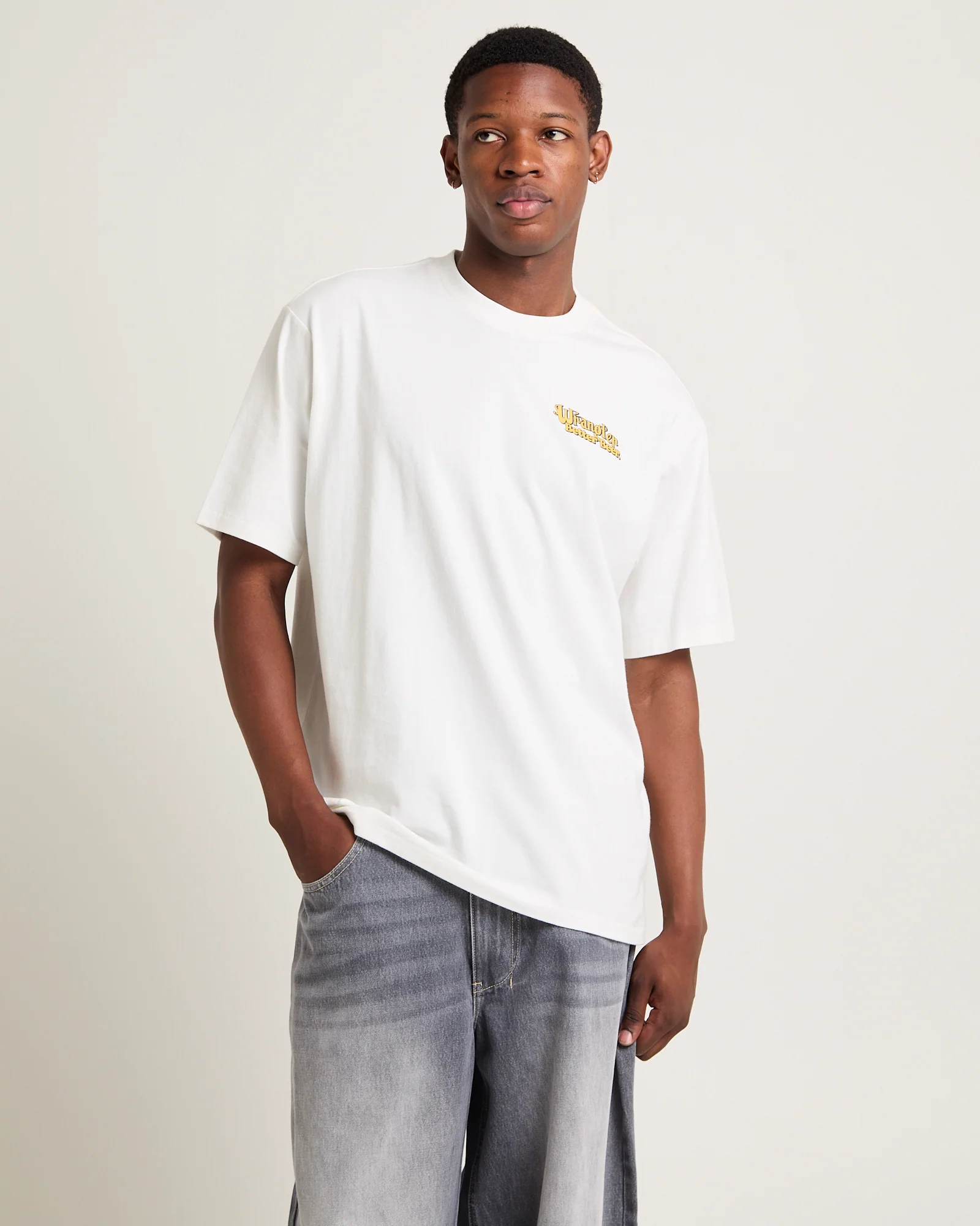 Wrangler x Better Beer Load Off Slacker T-Shirt - Image 2
