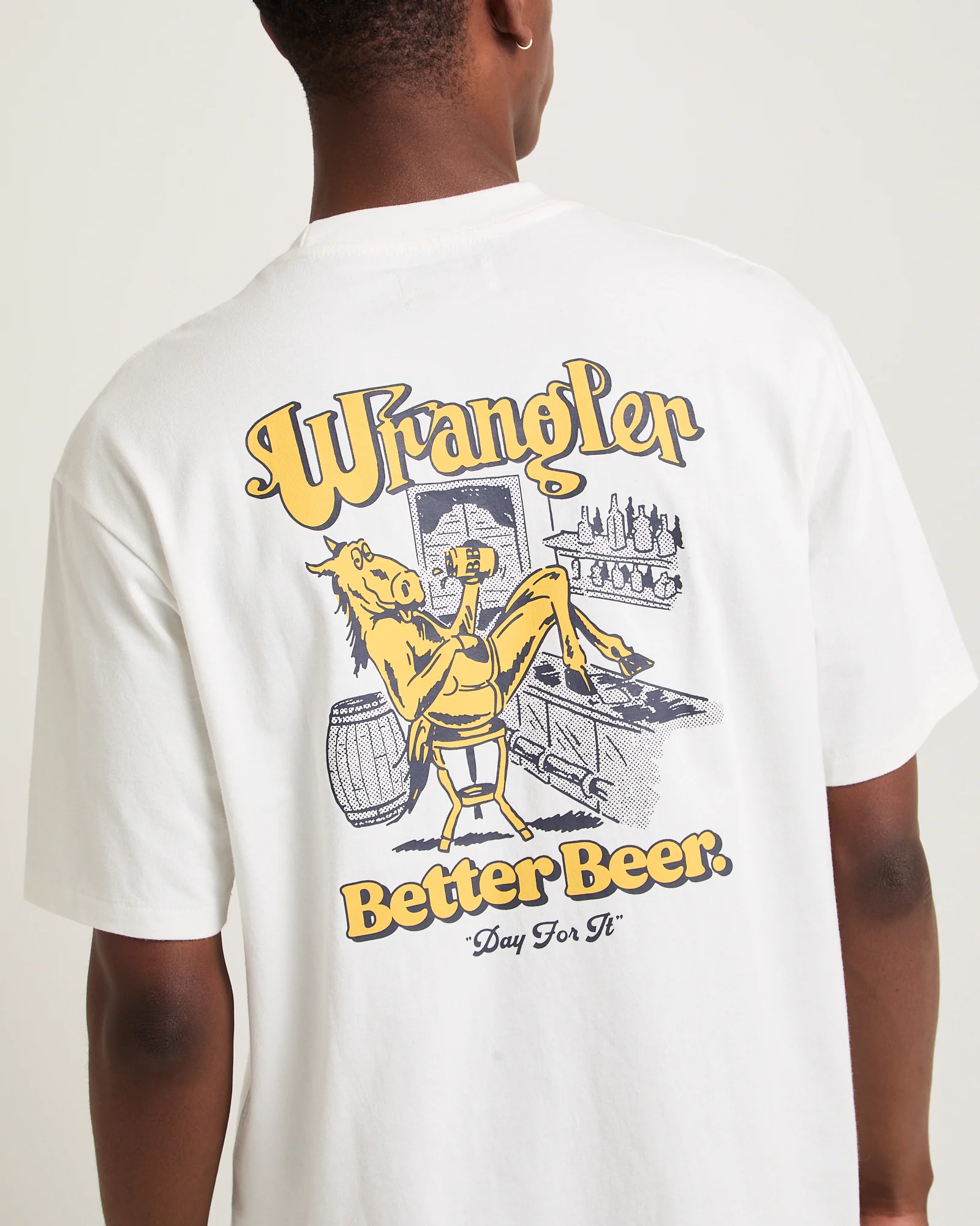 Wrangler x Better Beer Load Off Slacker T-Shirt - Image 5