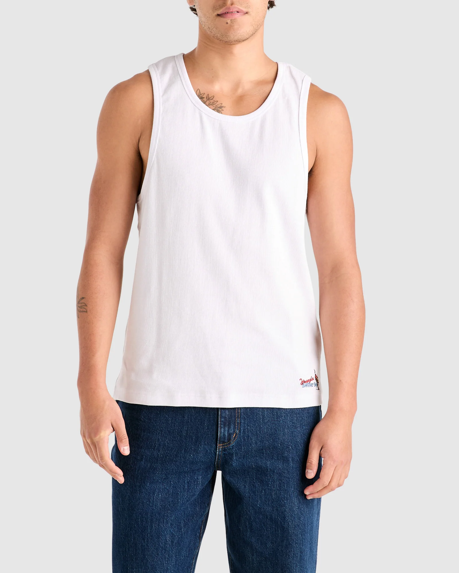 Wrangler x Better Beer Saddled Rib Tank - Image 3