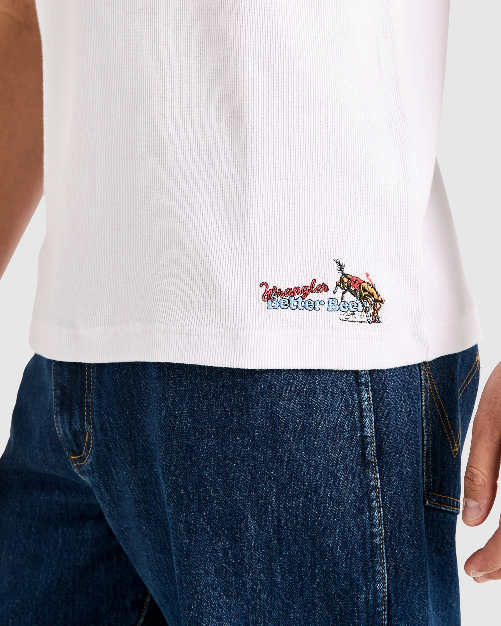 Wrangler x Better Beer Saddled Rib Tank - Image 4