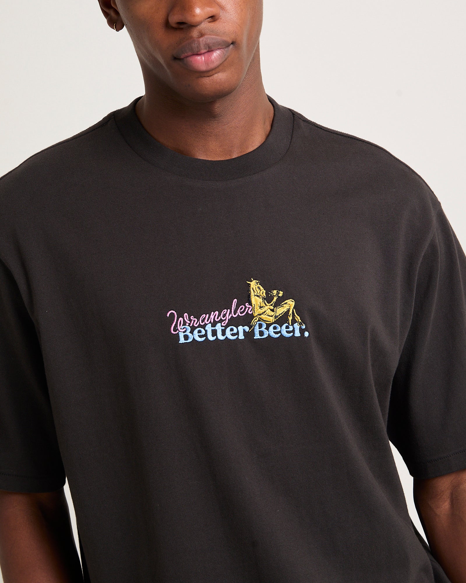 Wrangler x Better Beer Thirsty Slacker T-Shirt - Image 5