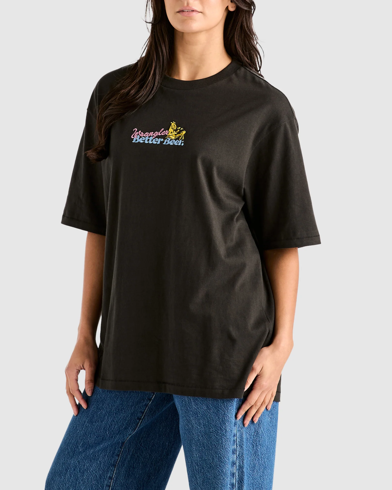 Wrangler x Better Beer Thirsty Slacker T-Shirt - Image 7