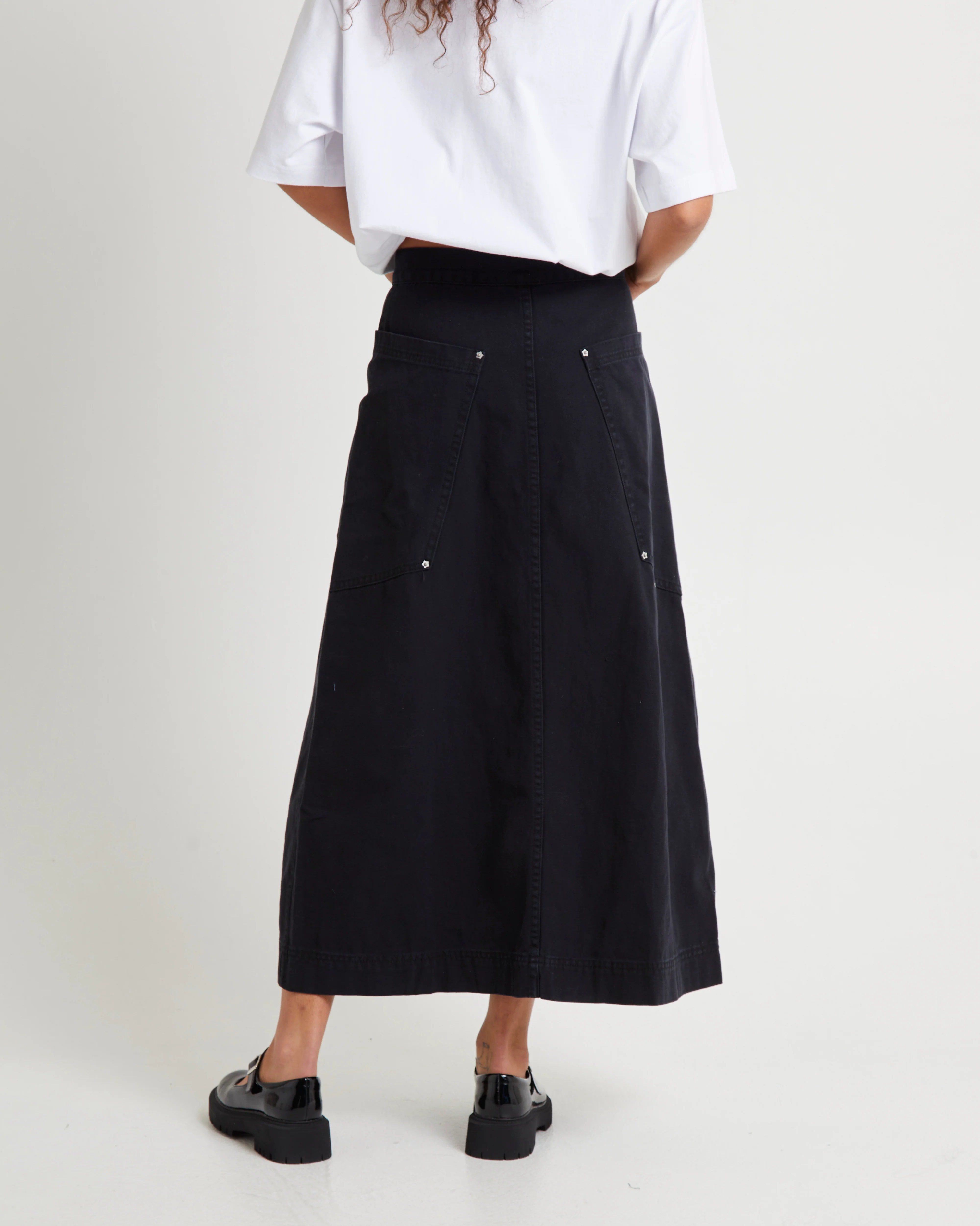 Wrap Maxi Skirt - Image 4