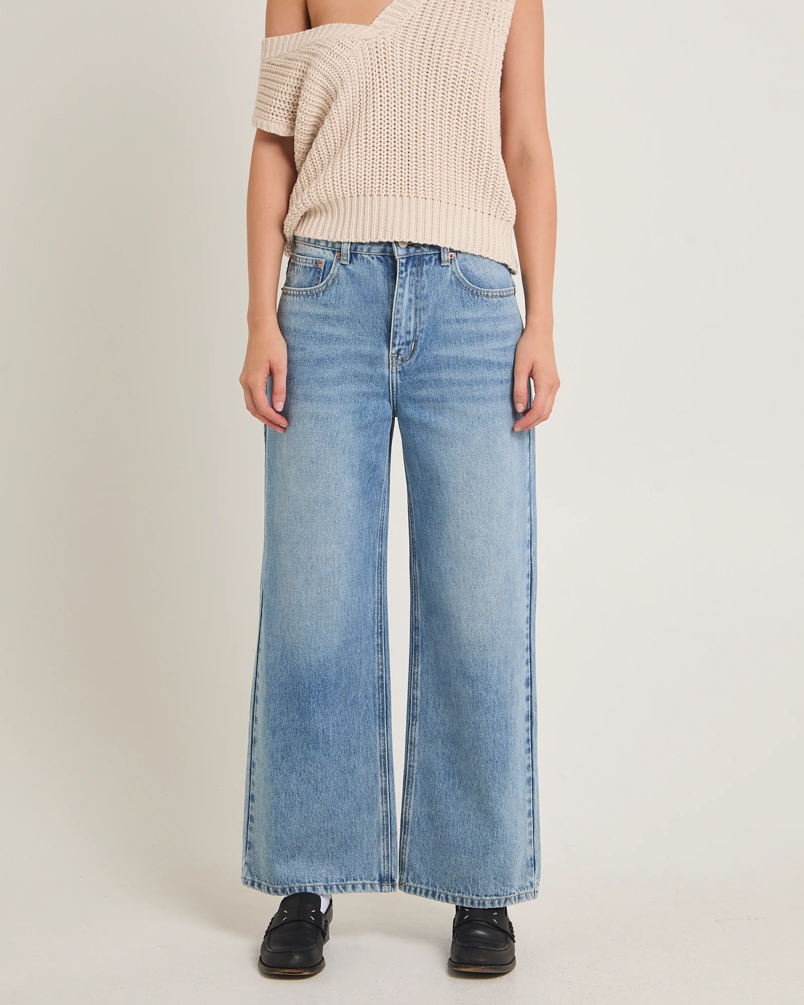 Wren Wide Denim Jeans Petite