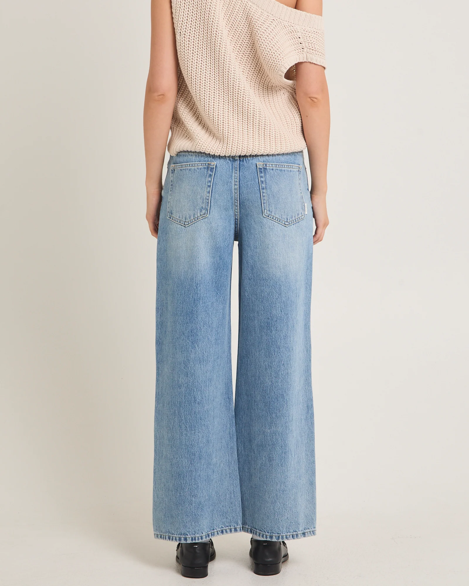Wren Wide Denim Jeans Petite - Image 2