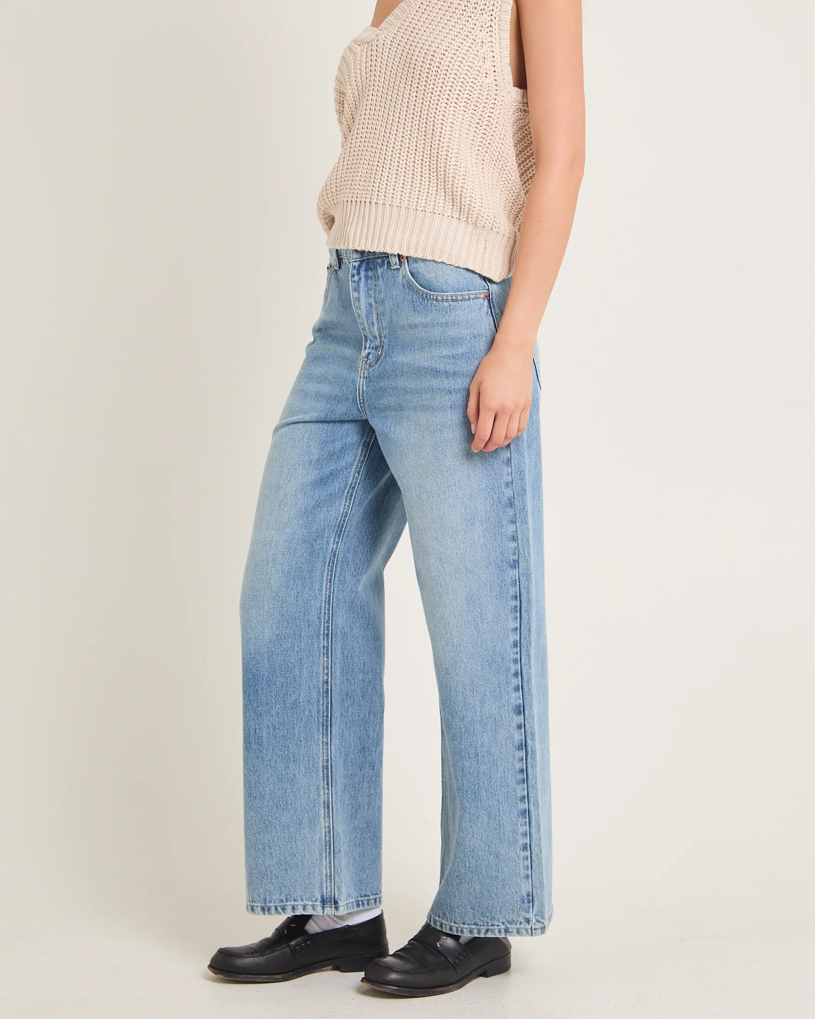 Wren Wide Denim Jeans Petite - Image 4