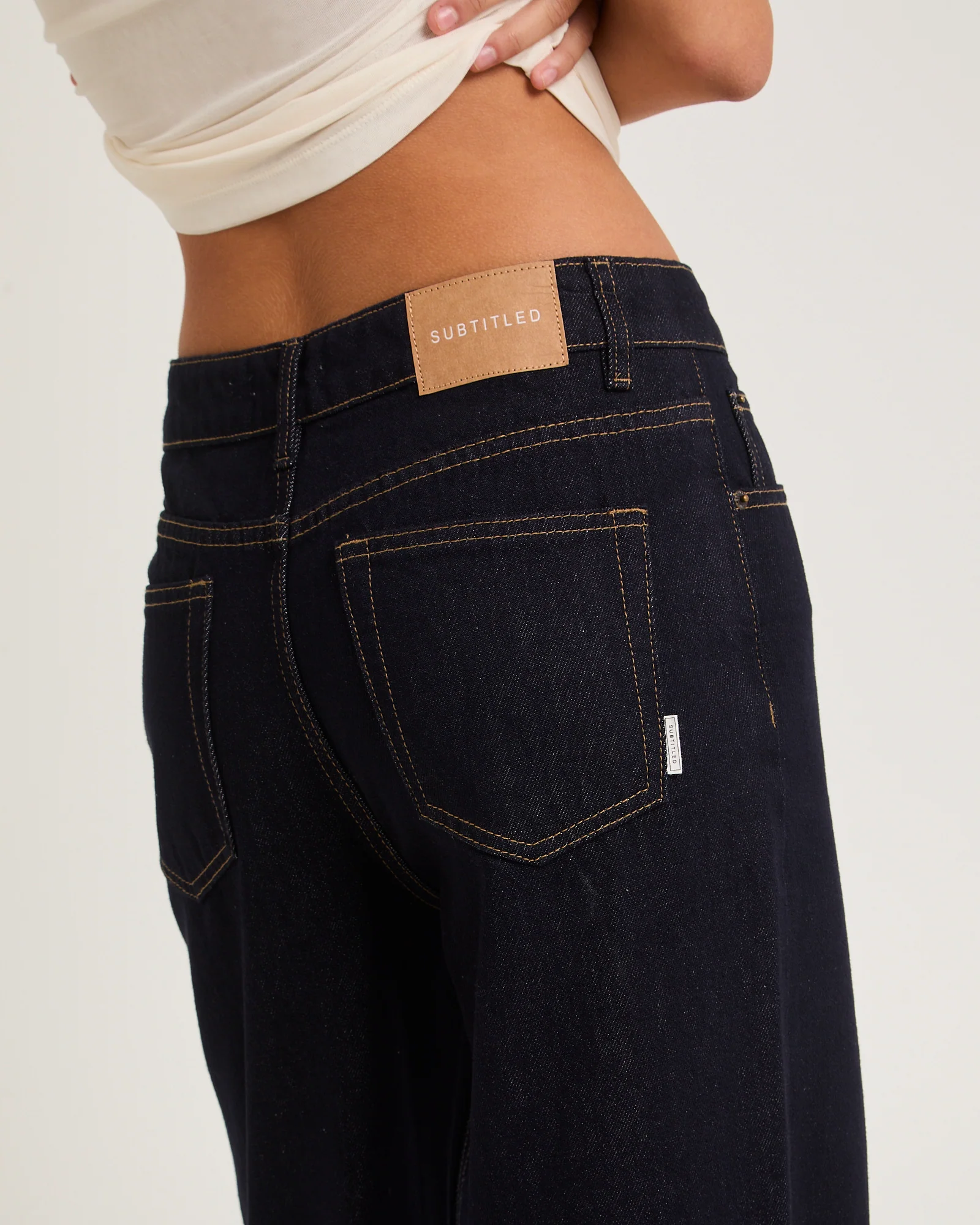 Wren Wide Denim Jeans Petite - Image 5