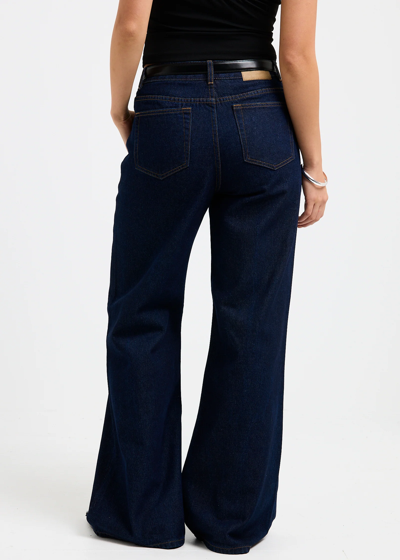 Wren Wide Denim Jeans - Image 4