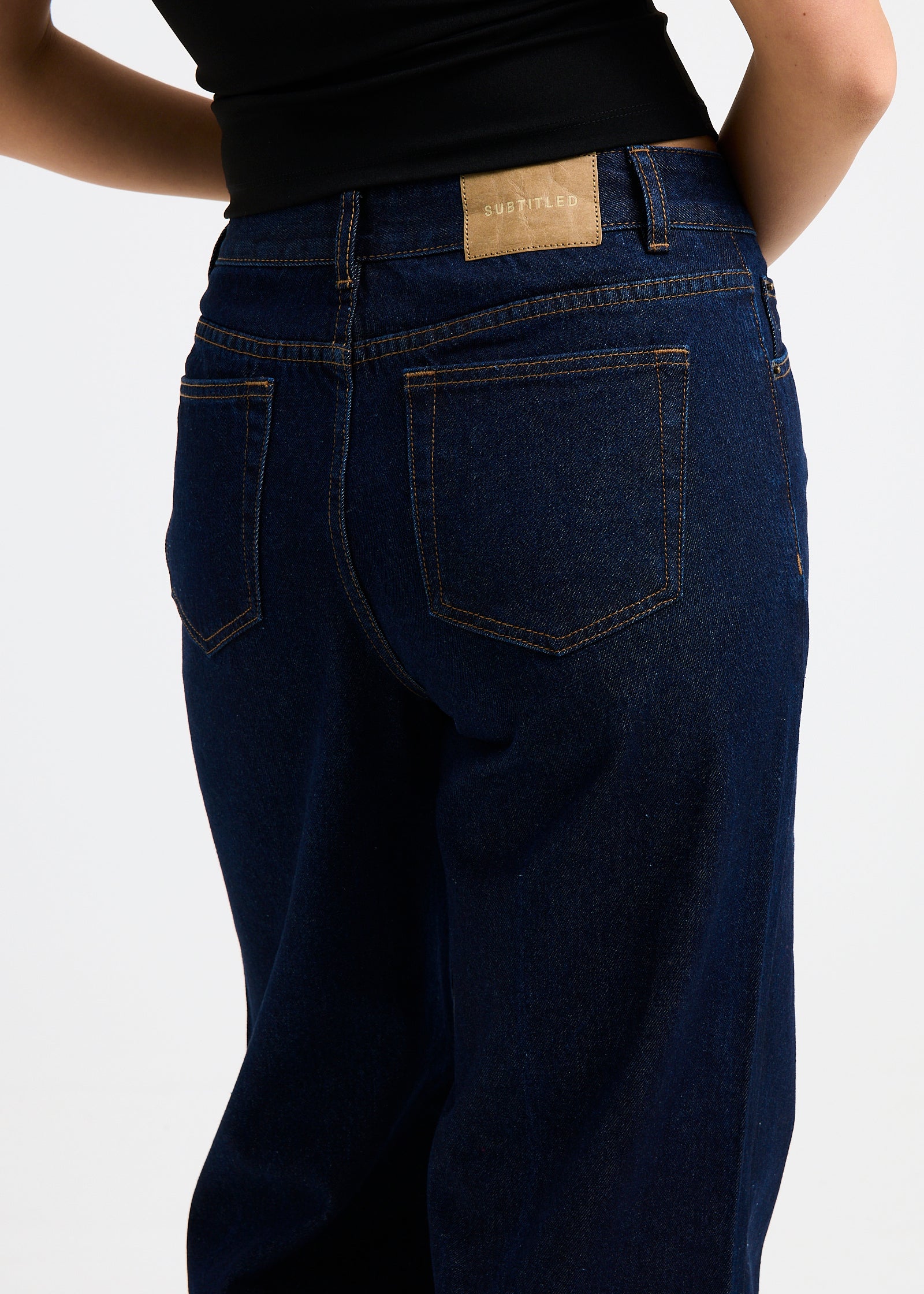 Wren Wide Denim Jeans - Image 5