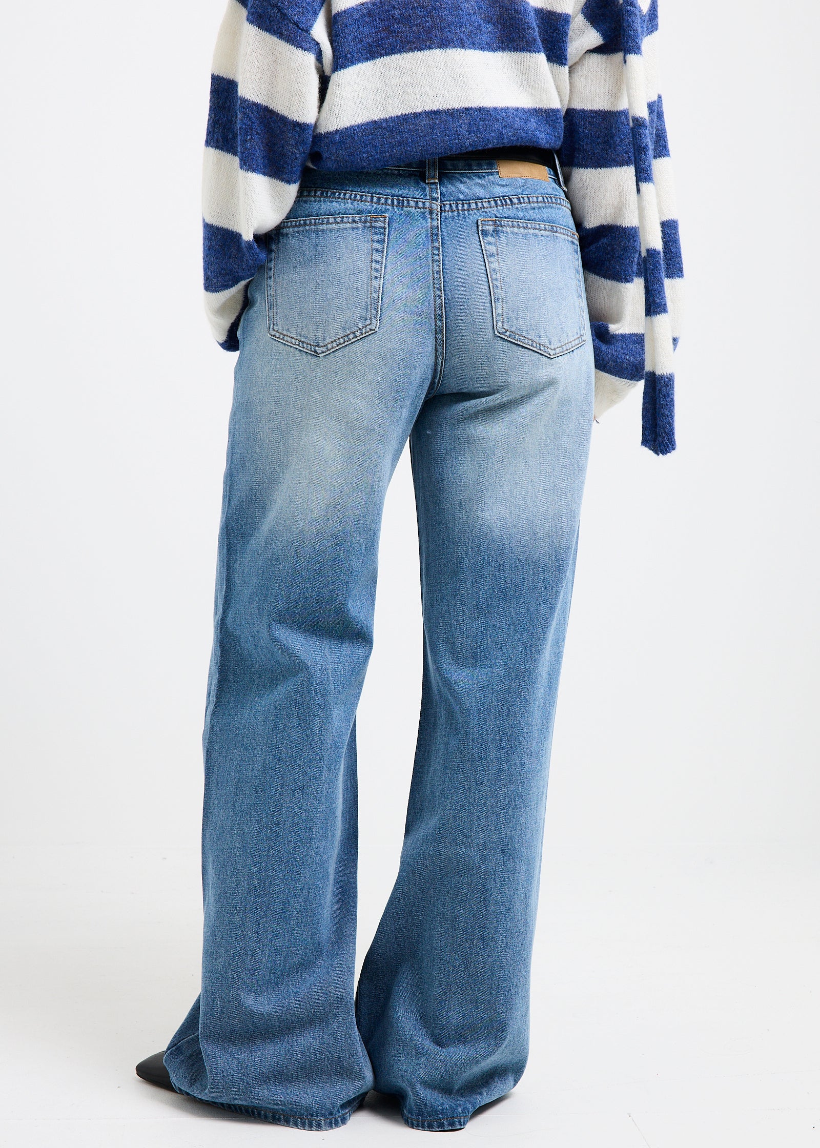Wren Wide Denim Jeans - Image 5