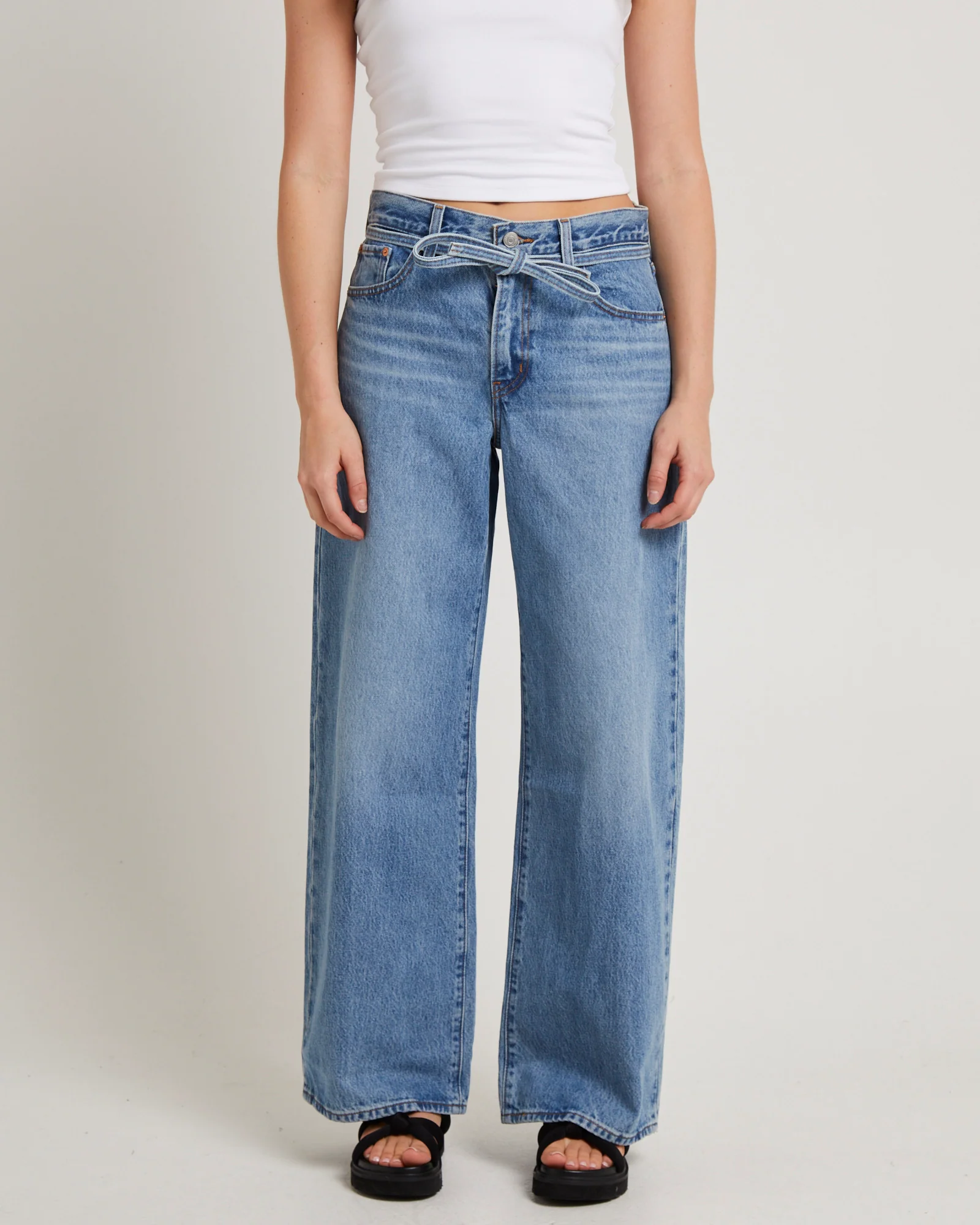 XL Straight Denim Jeans - Image 3