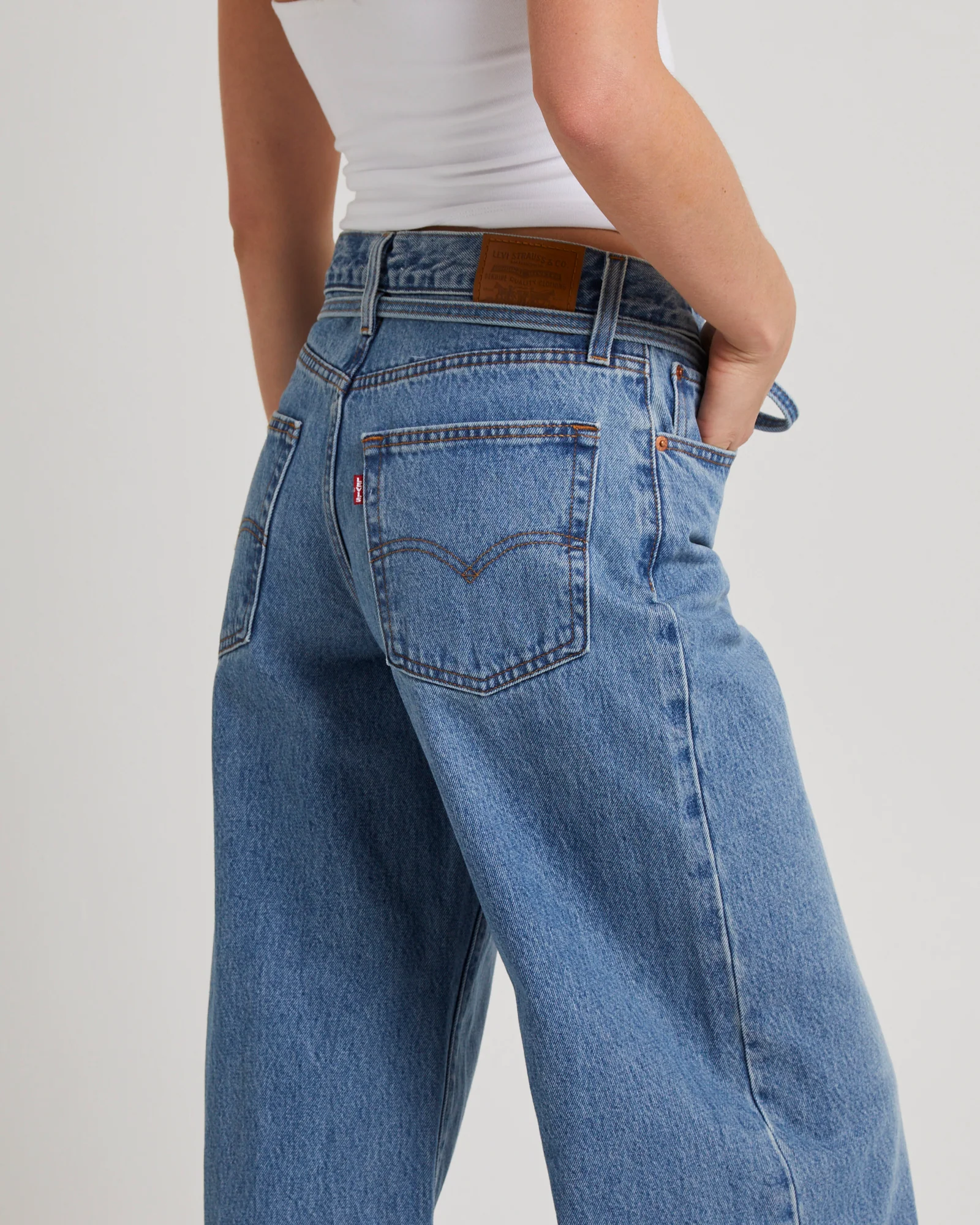 XL Straight Denim Jeans - Image 5