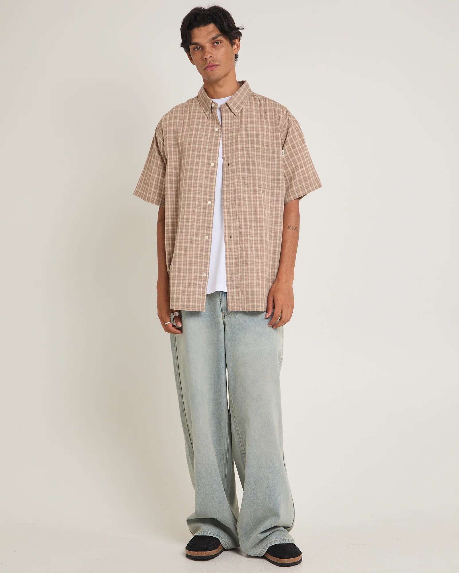 Yard Plaid Short Sleeve Shirt - Image 4