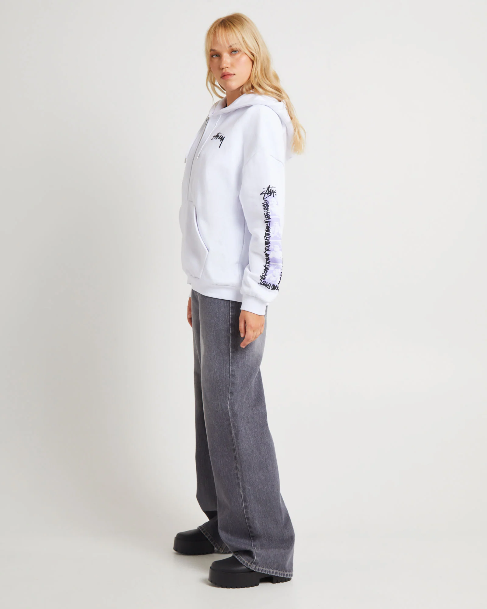 Youth Brigade Zip Thru Hoodie - Image 4