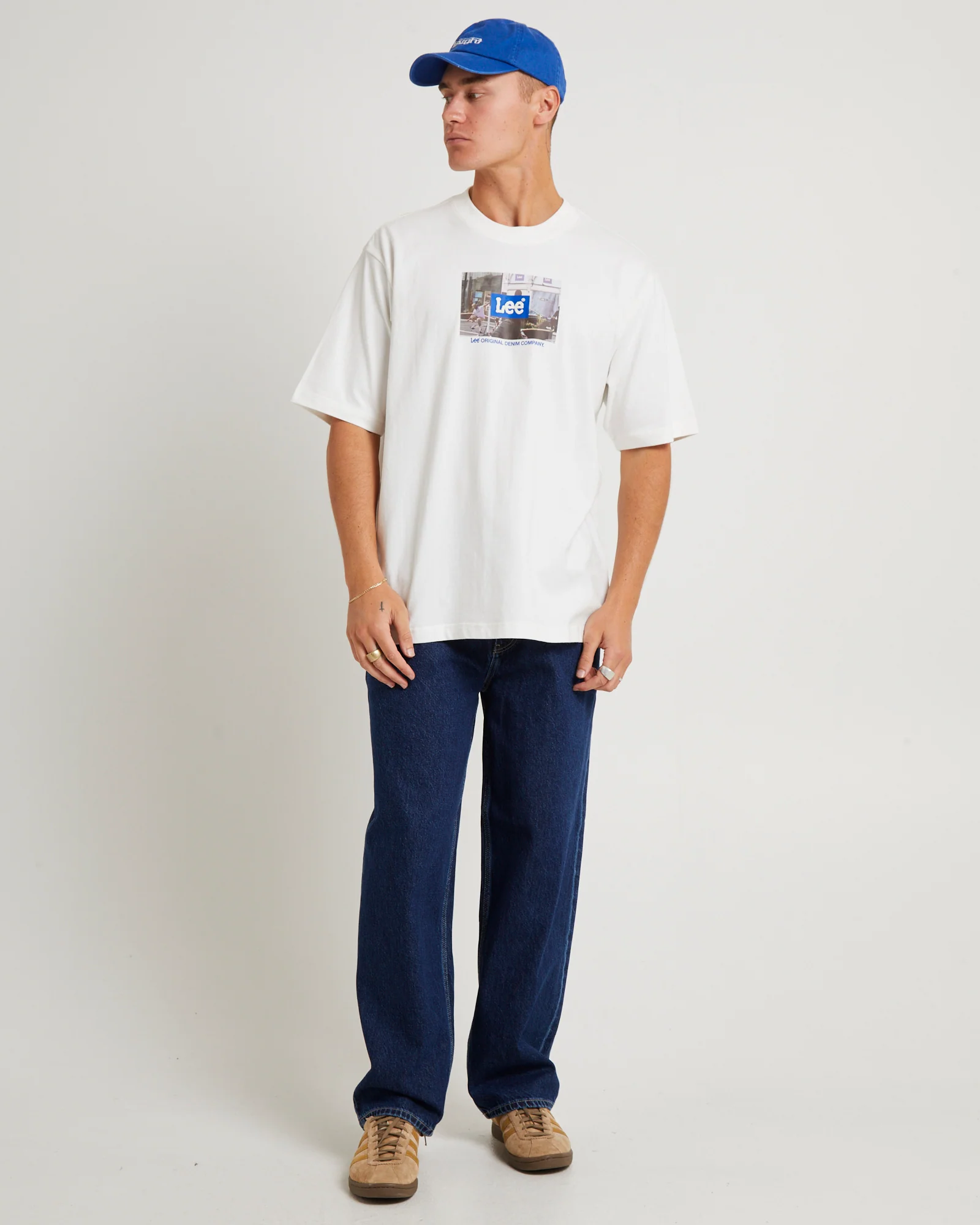Z-Five Baggy Denim Jeans Pure Tone - Image 3