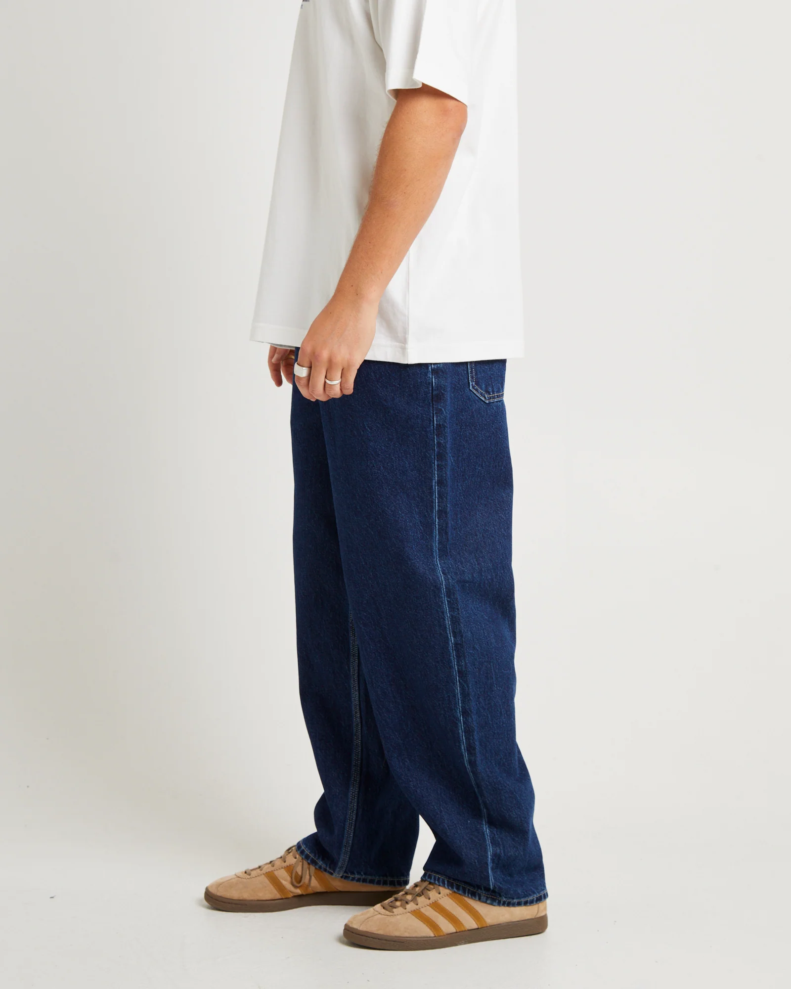 Z-Five Baggy Denim Jeans Pure Tone - Image 4