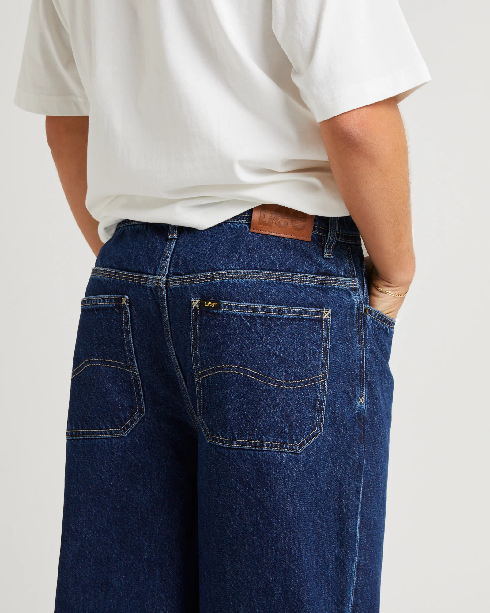 Z-Five Baggy Denim Jeans Pure Tone - Image 5