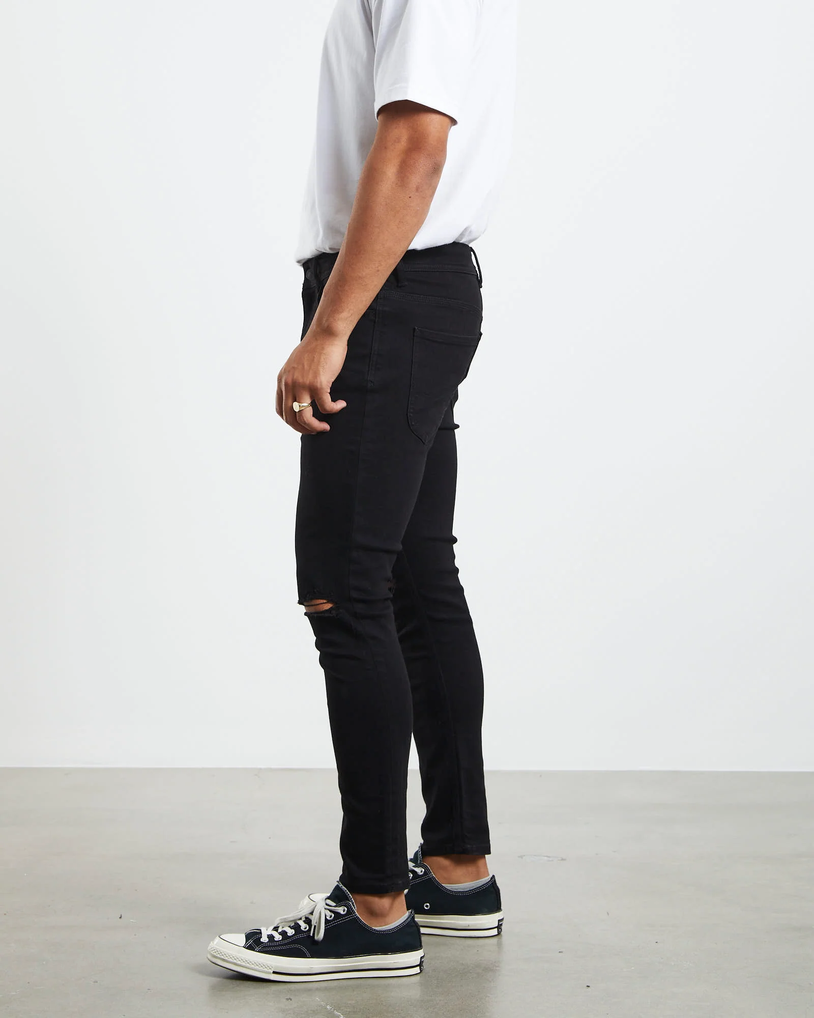 Z-Roller Skinny Denim Jeans Delta Destroy - Image 4