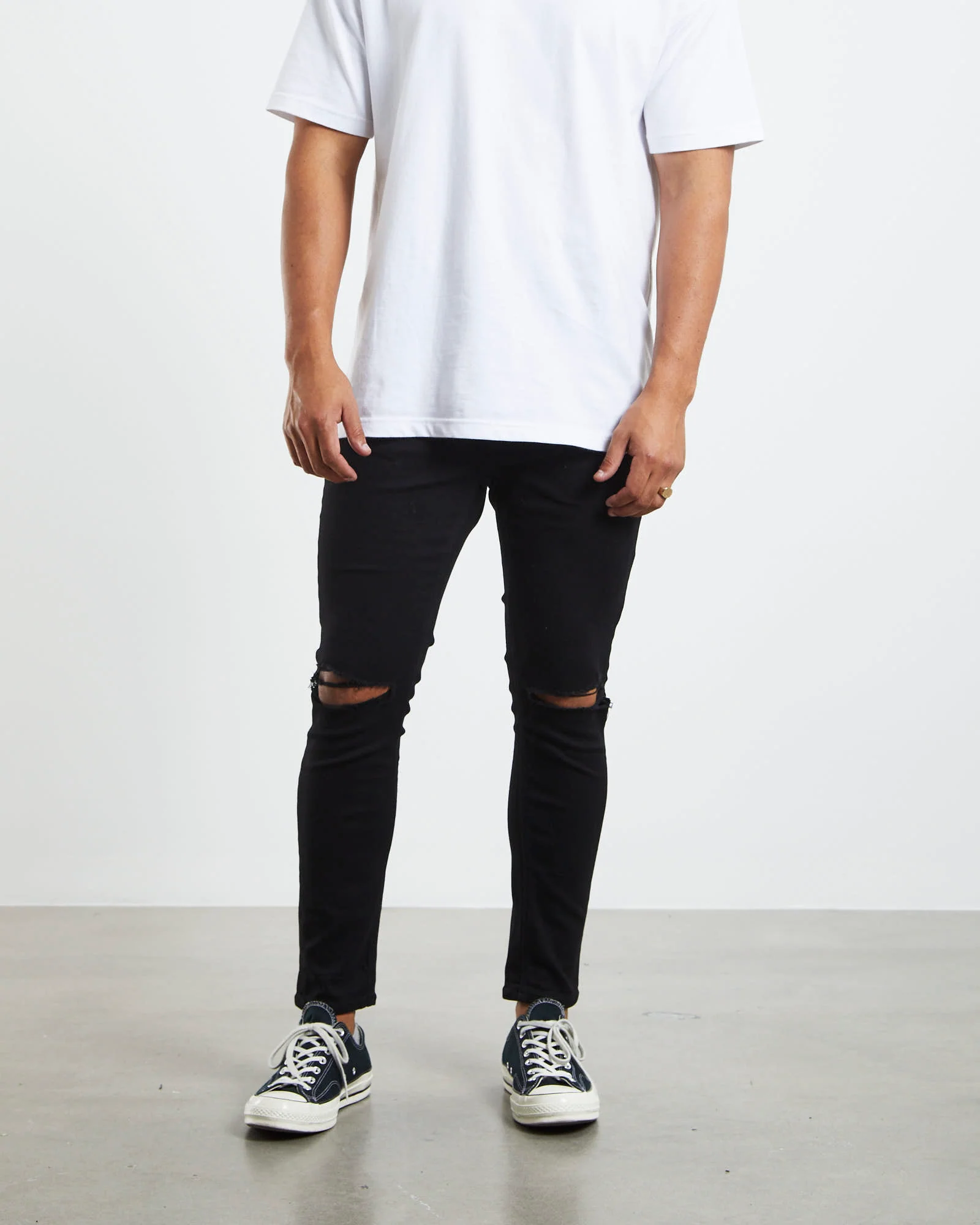 Z-Roller Skinny Denim Jeans Delta Destroy - Image 5