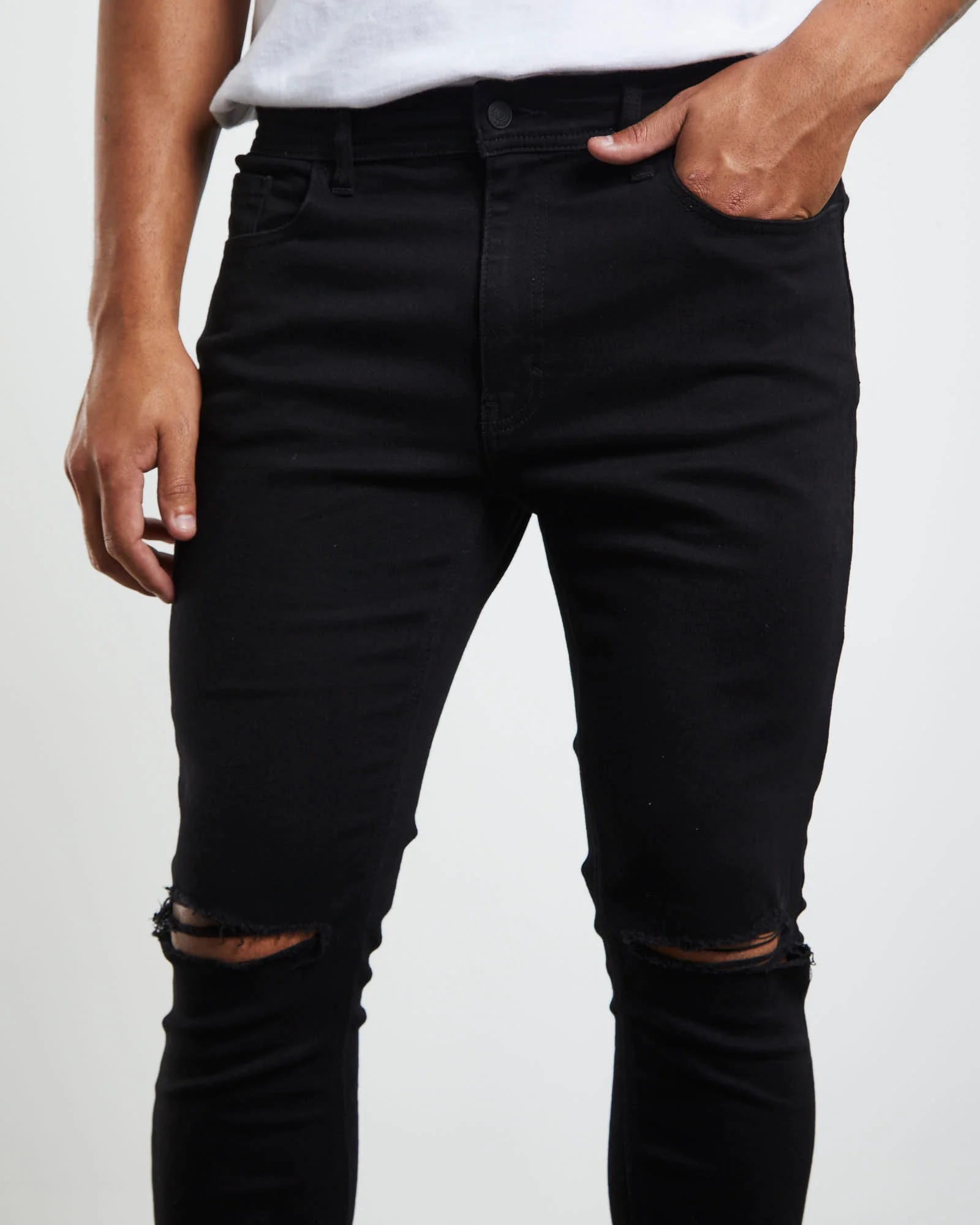 Z-Roller Skinny Denim Jeans Delta Destroy - Image 6