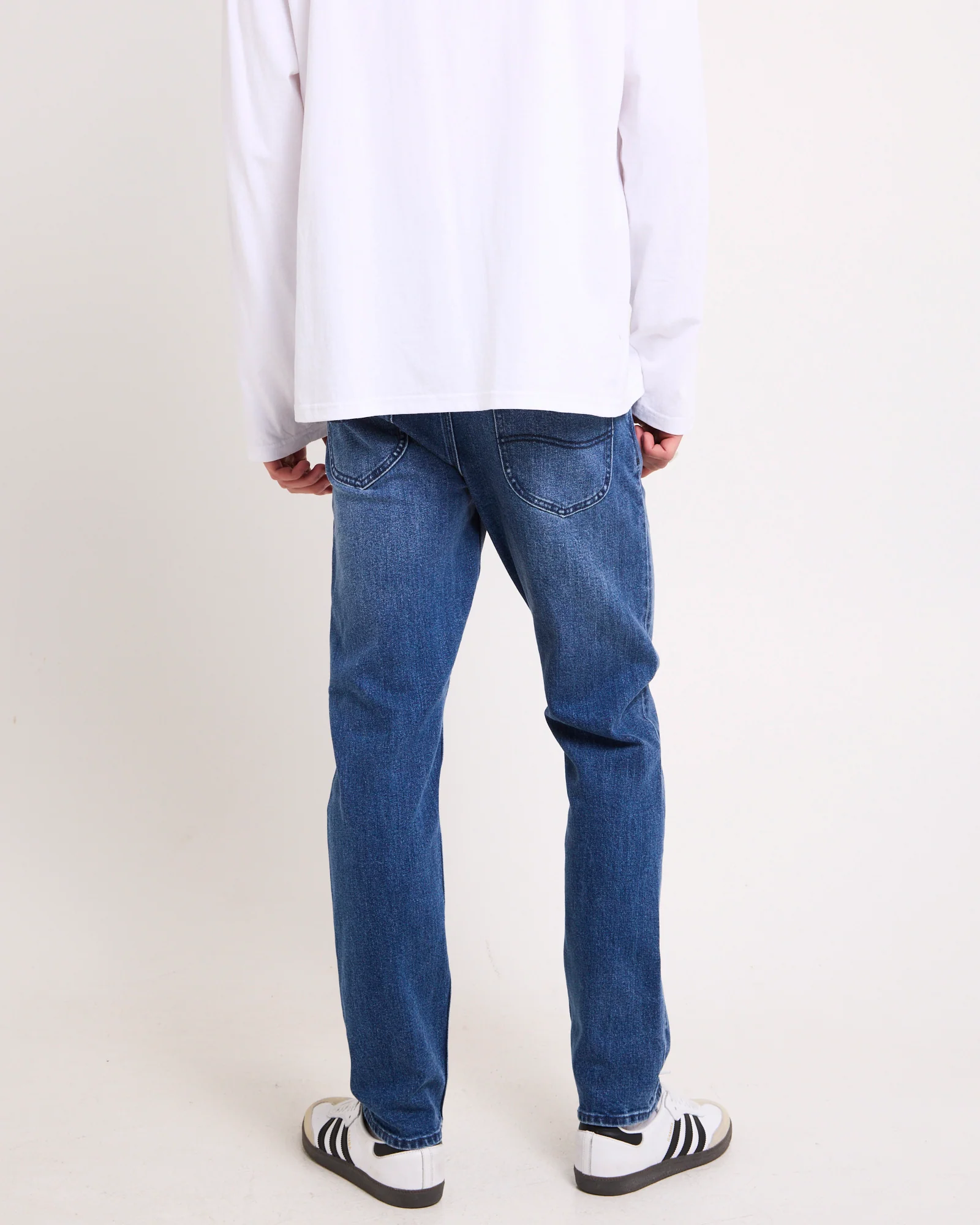 L-Three Straight Denim Jeans - Image 4