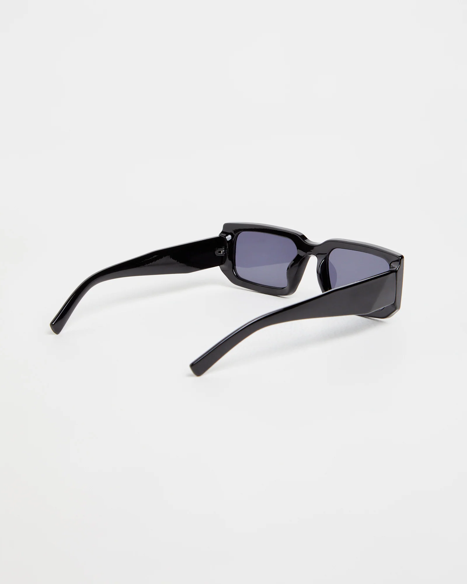 Ziggy Rectangle Sunglasses Black - Image 5
