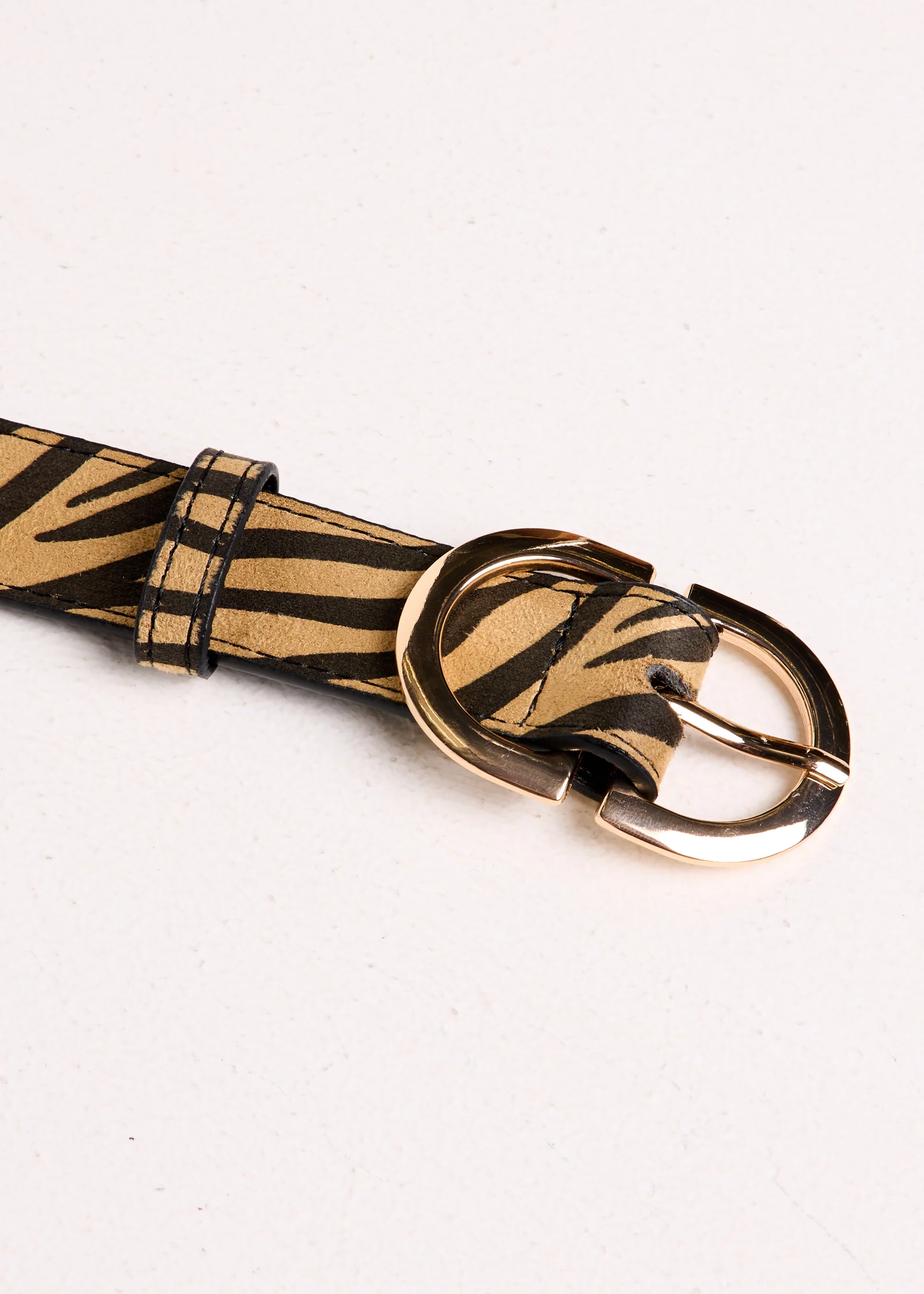 Zuri Zebra Printed Belt - Image 3